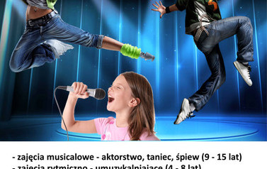 Plakat_Szkoła Musicalowa ANIMATO_Błonie