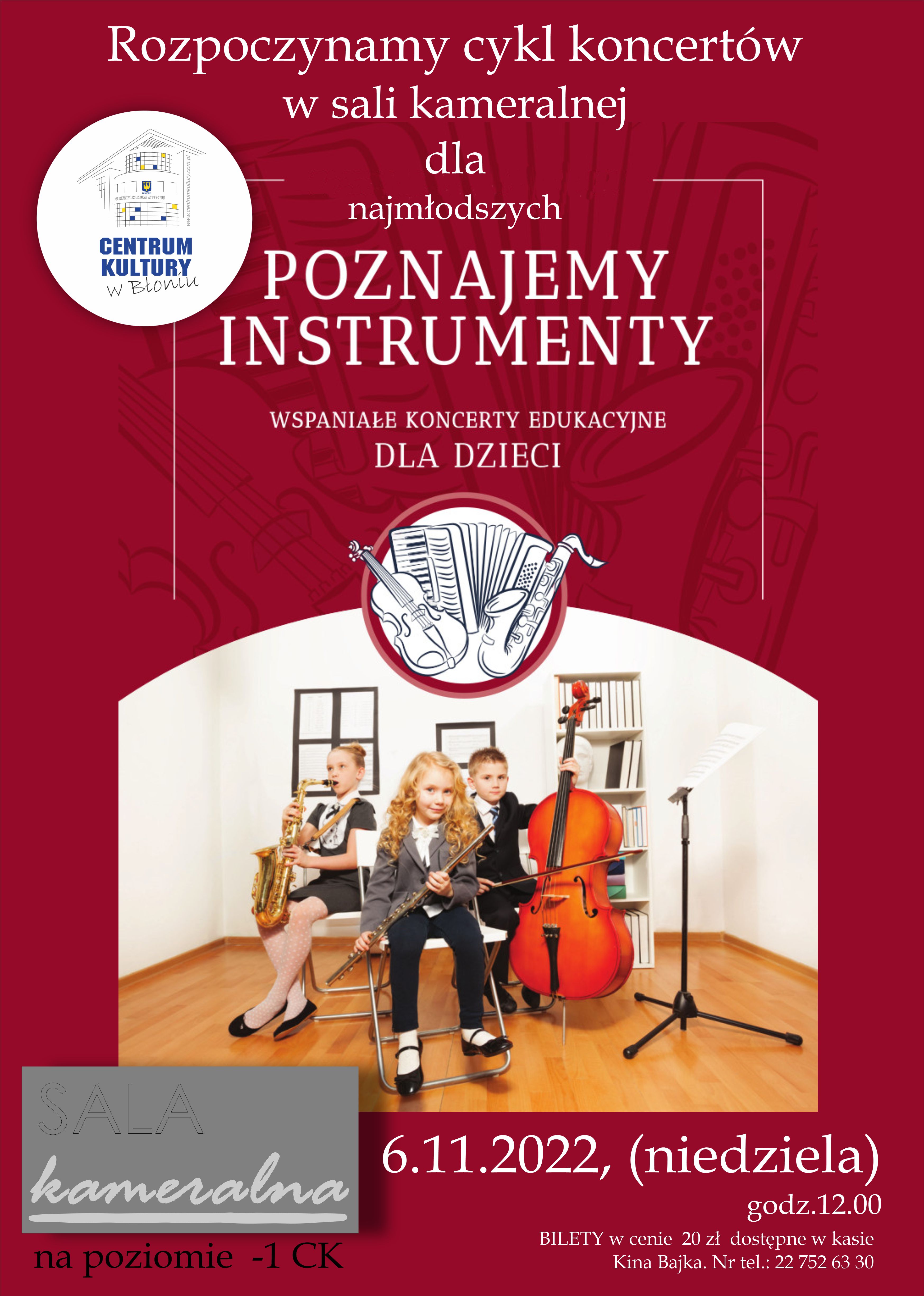 plakat koncerty dla dzieci