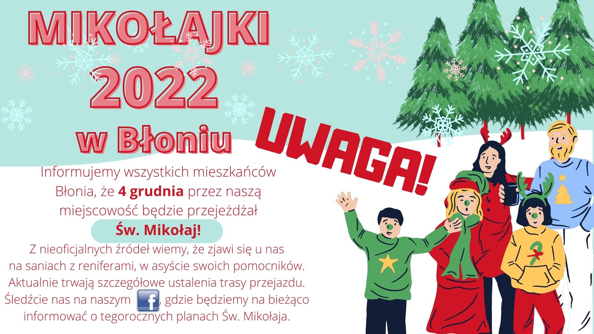 plakat Mikołajki
