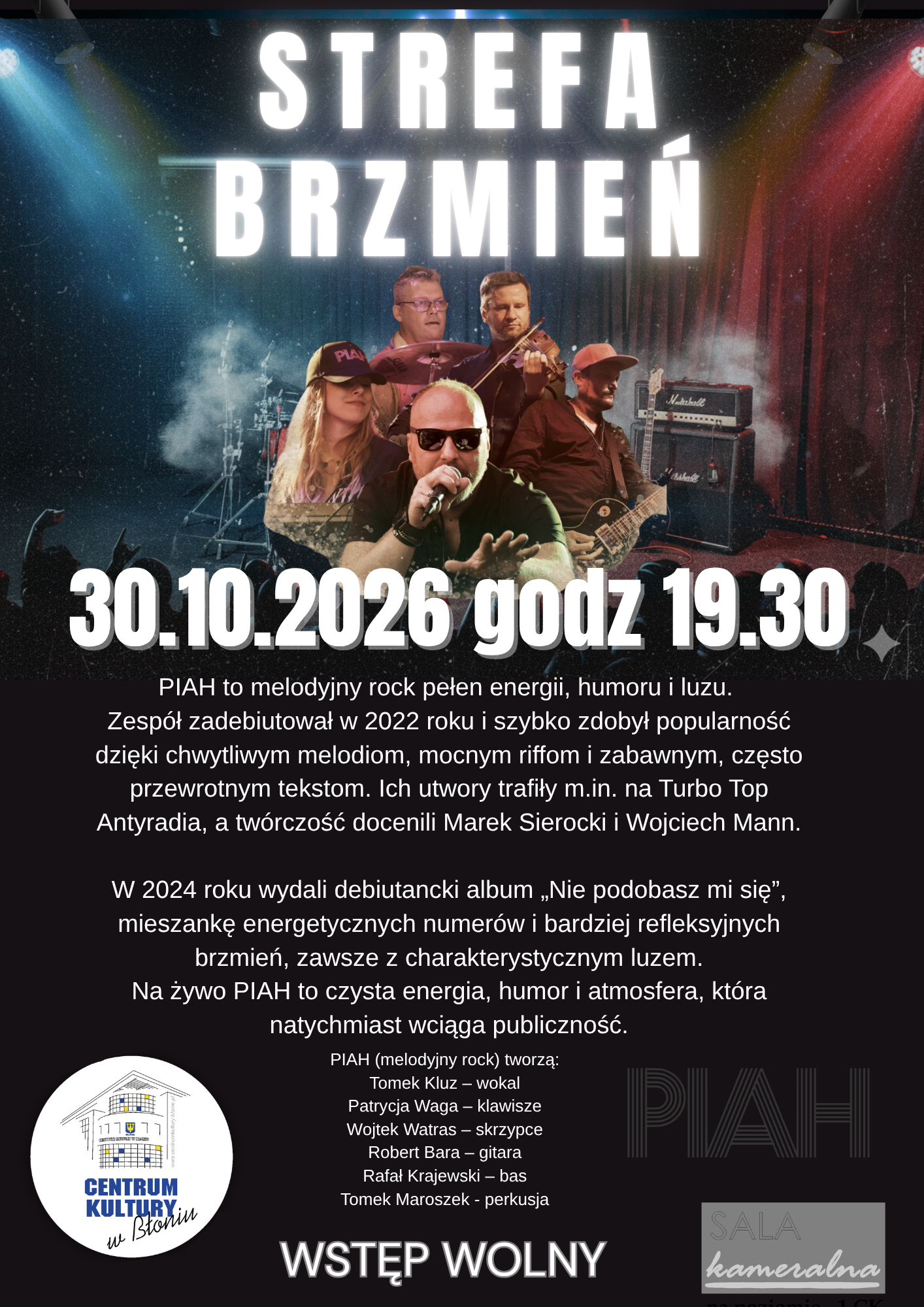 PIAH Stefa Brzmień październik