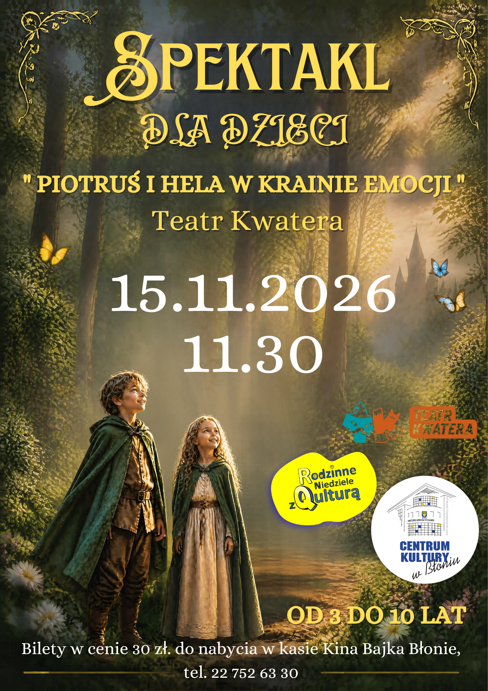 Piotruś i&nbsp;Hela w&nbsp;Krainie Emocji Qultura