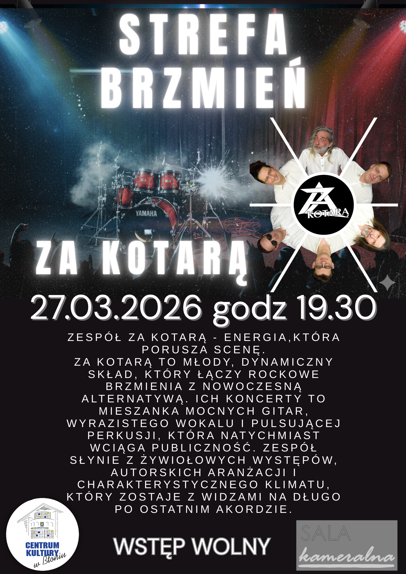 Strefa Brzmień zesp&oacute;ł Za Kotarą