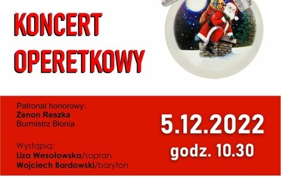 Zdjęcie do Mikołajkowy koncert operetkowy