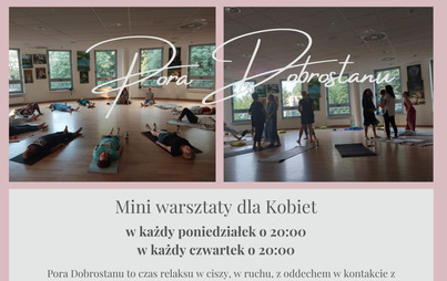 Zdjęcie do Mini warsztaty dla kobiet