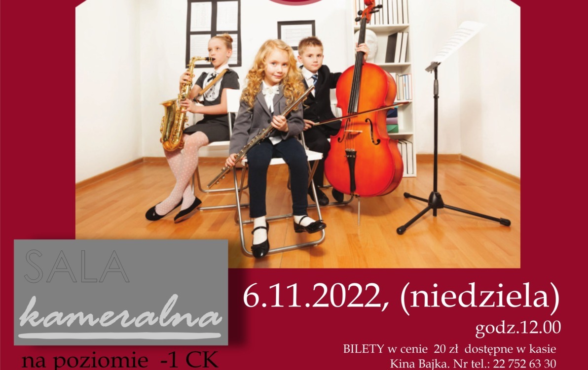 Zdjęcie do &bdquo;Poznajemy instrumenty&rdquo; &ndash; koncert edukacyjny dla dzieci
