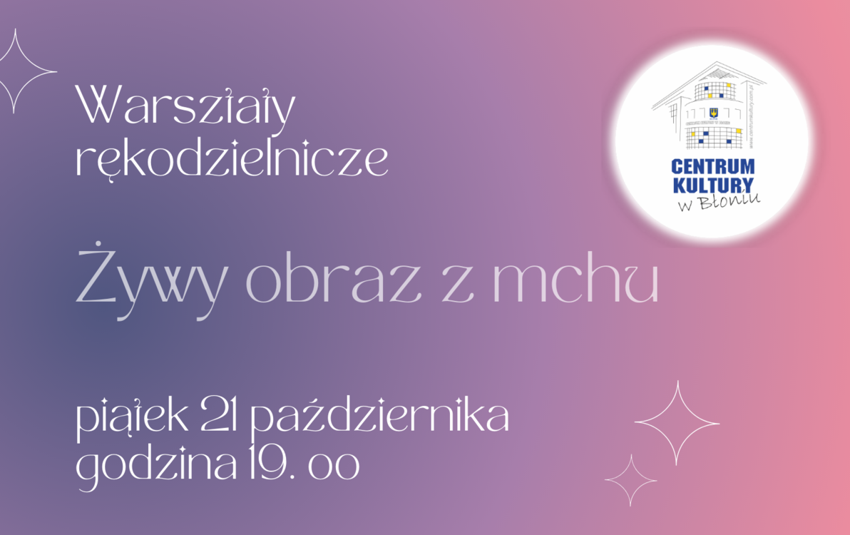 Zdjęcie do Warsztaty rękodzielnicze dla dorosłych