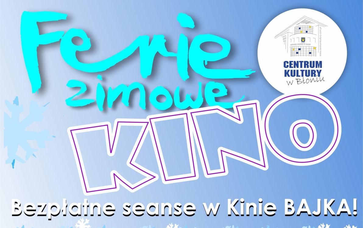 Zdjęcie do Ferie zimowe - seans kinowy