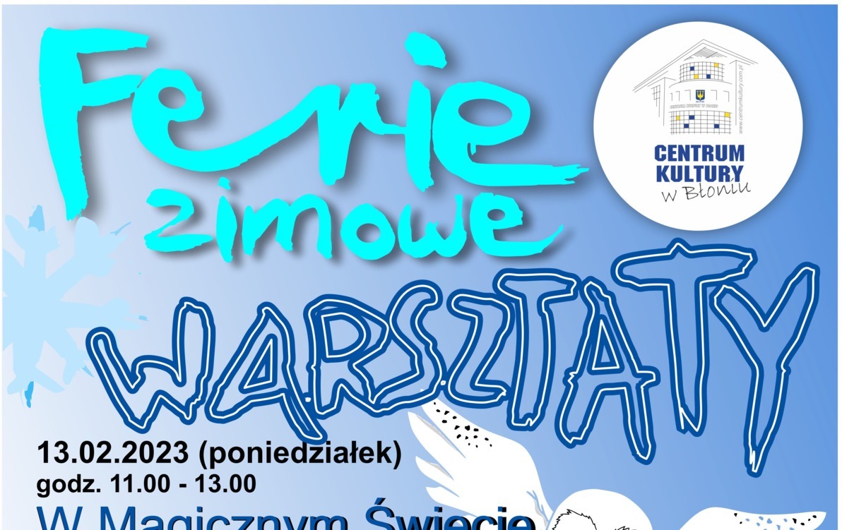 Zdjęcie do Ferie zimowe - warsztaty "W magicznym świecie Harrego Pottera"