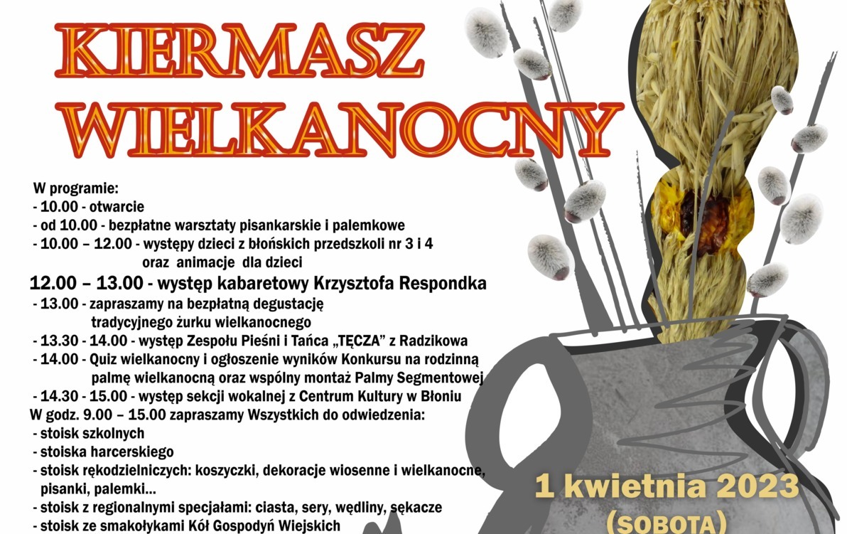 Zdjęcie do Kiermasz wielkanocny