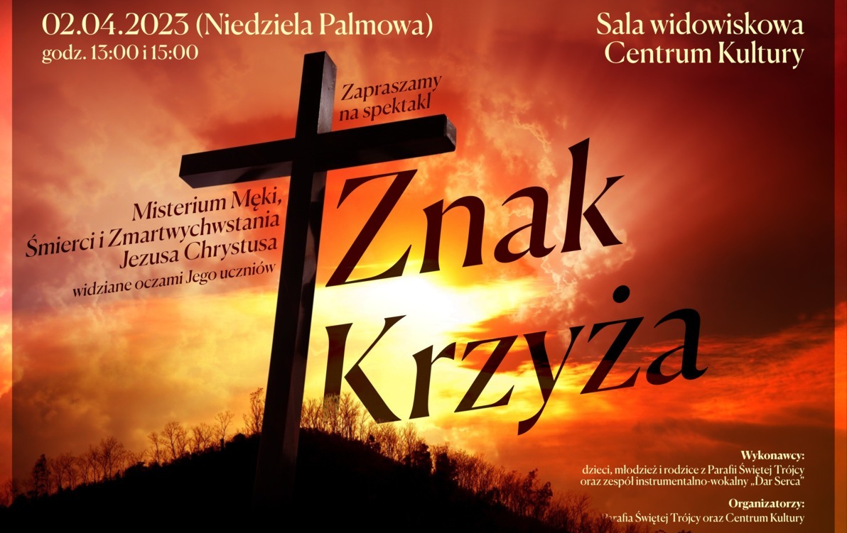 Zdjęcie do Spektakl "Znak krzyża"
