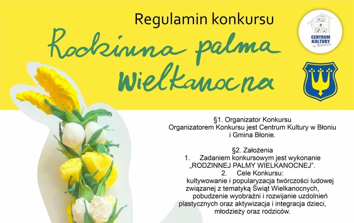 Zdjęcie do Konkurs - Rodzinna palma wielkanocna