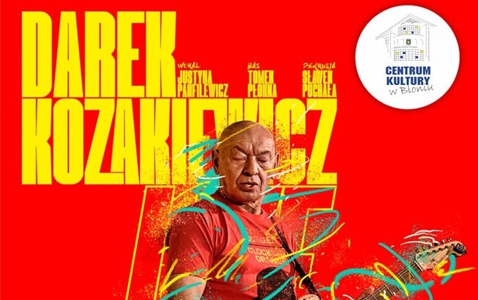Zdjęcie do Koncert "Płyń pod prąd" -Dariusz Kozakiewicz z zespołem