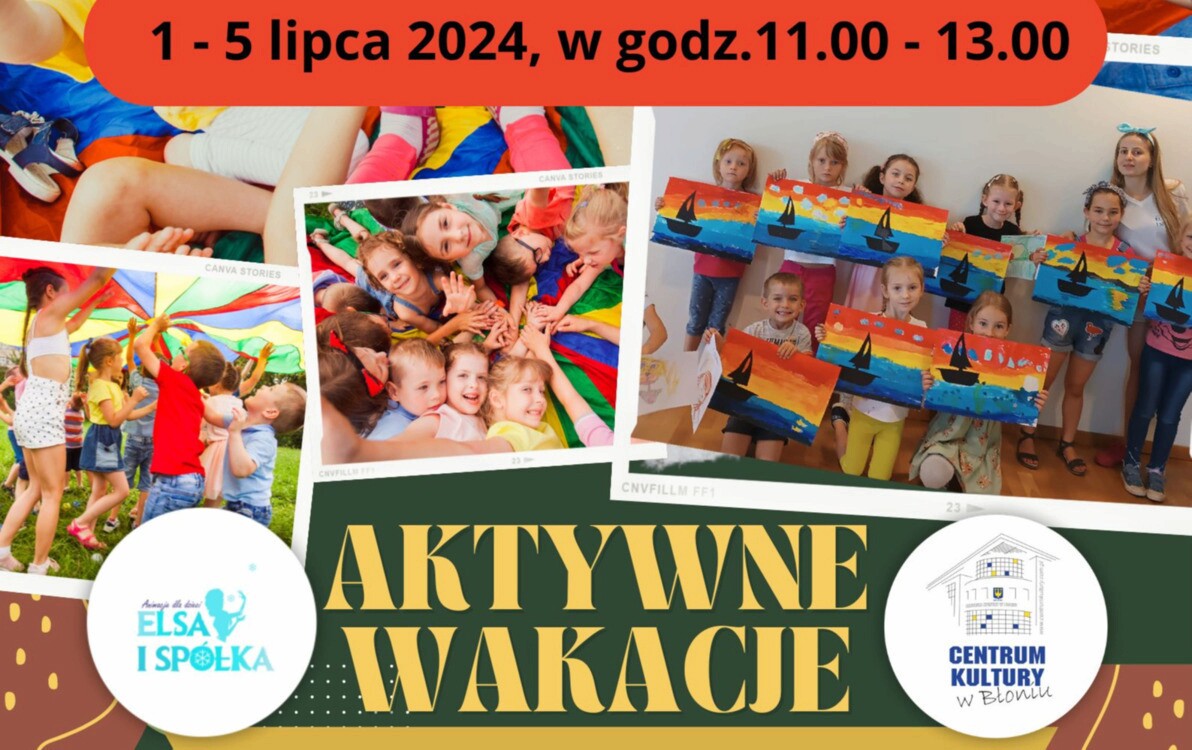Zdjęcie do Aktywne wakacje - 1. tydzień
