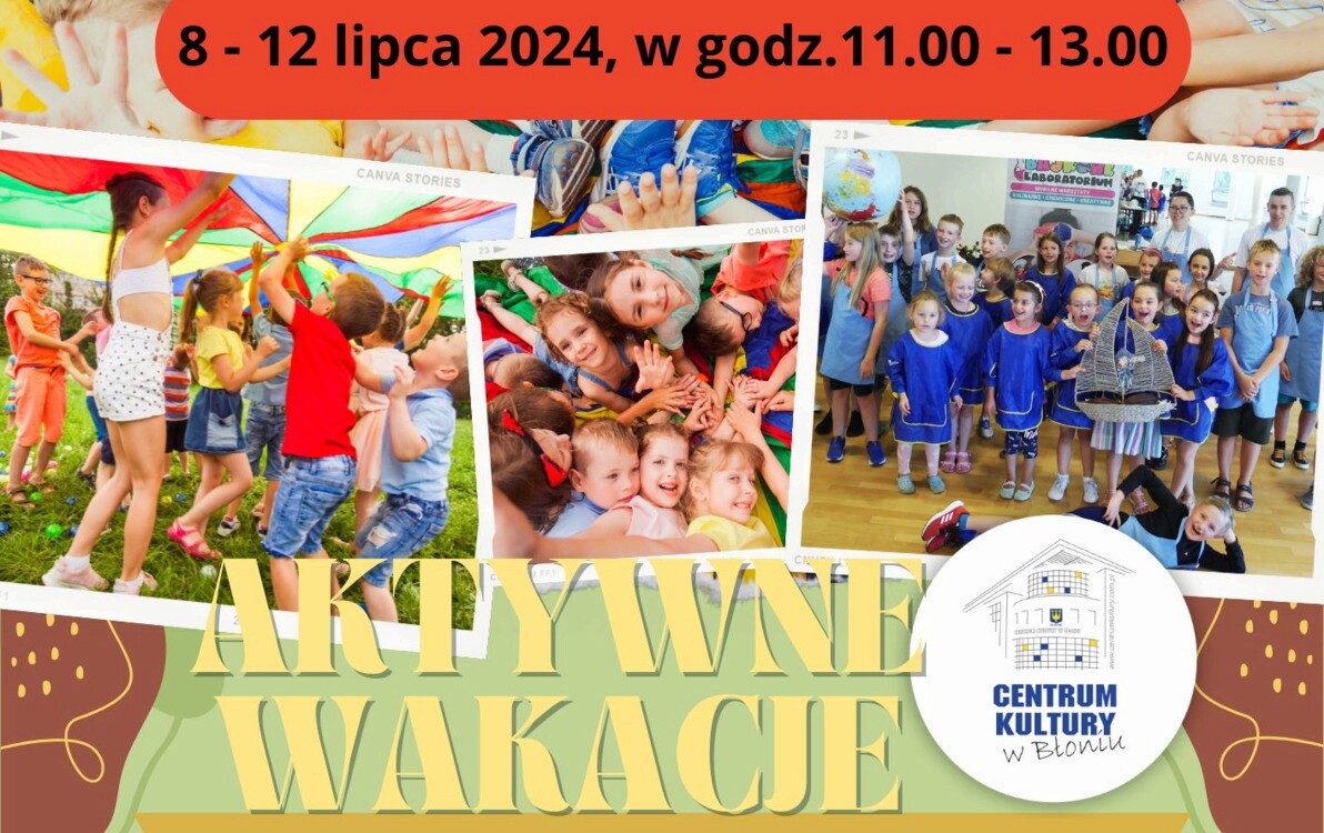 Zdjęcie do Aktywne wakacje - 2. tydzień