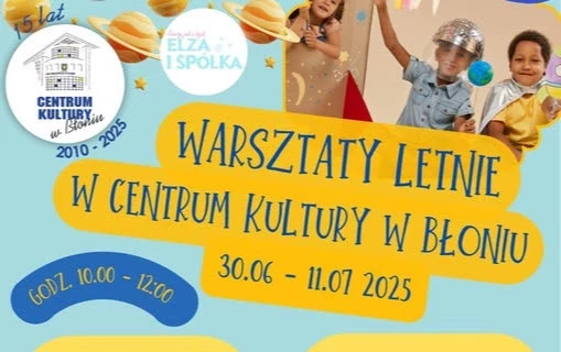 Zdjęcie do Warsztaty letnie w CK