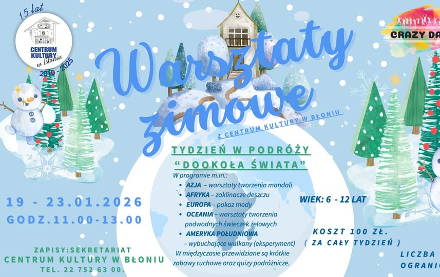 Zdjęcie do Warsztaty zimowe